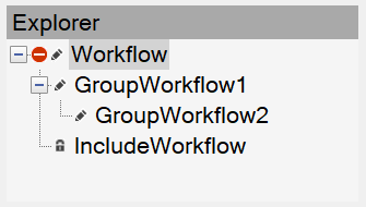Editor Explorer Panel
